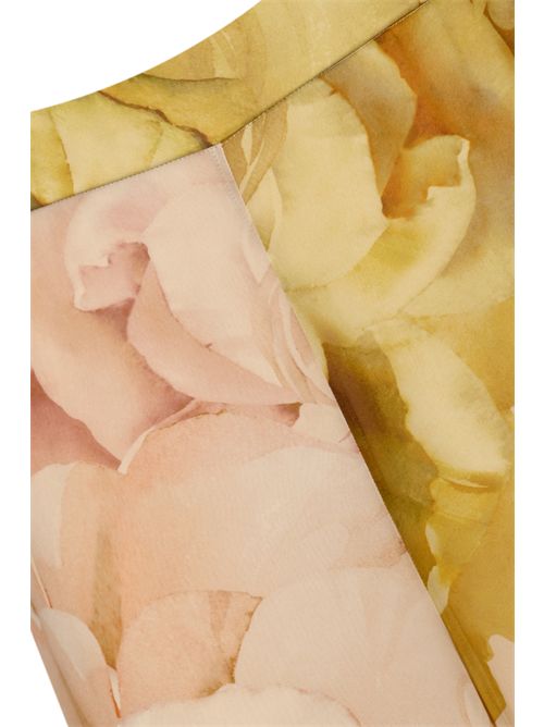 Pantalone a gamba larga in viscosa con stampa floreale Clips | E212 424300036